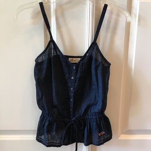 Hollister tank top adjustable strap